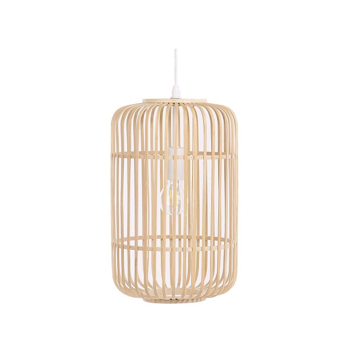 Bamboo Pendant Lamp Light Wood AISNE
