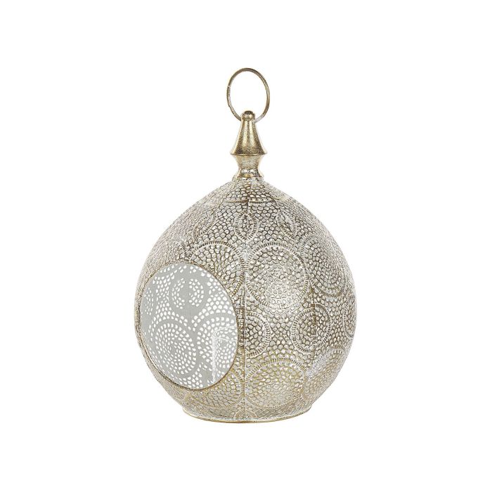 Metal Candle Lantern 33 cm Gold LAESO