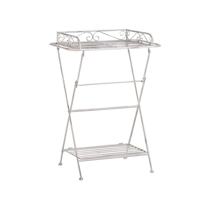 Metal Side Table White ANCUD