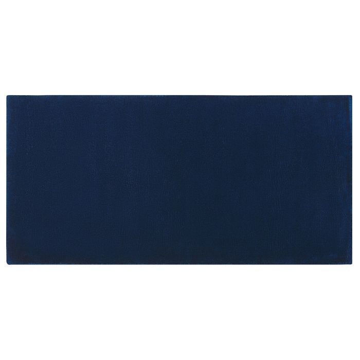 Viscose Area Rug 80x150cm Navy Blue
