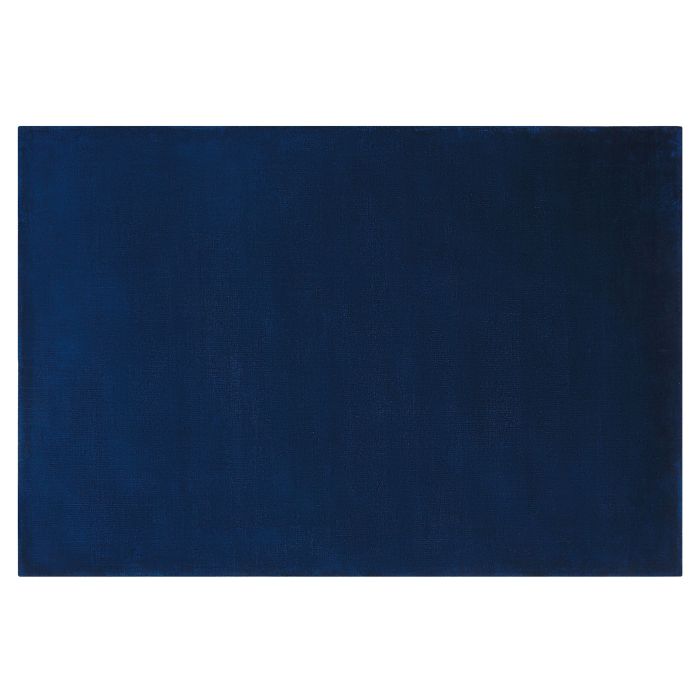 Viscose Area Rug 160x230cm Navy Blue