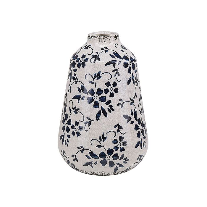 Stoneware Flower Vase 20 Blue