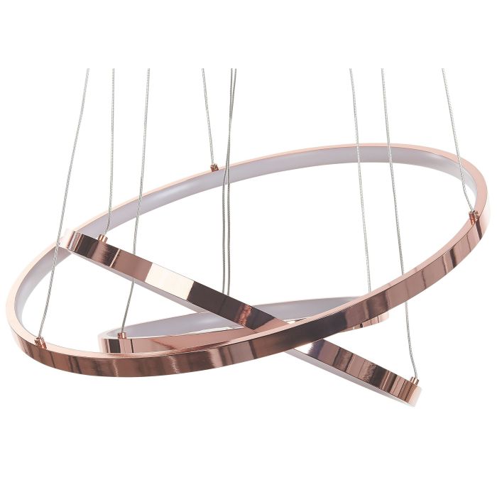 Metal LED Pendant Lamp Rose Gold ATREK