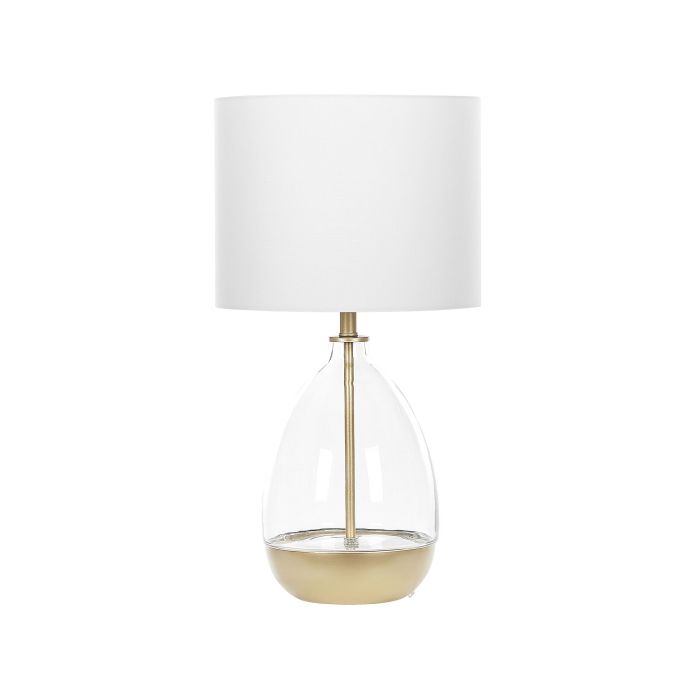 Table Lamp Gold with White OKARI