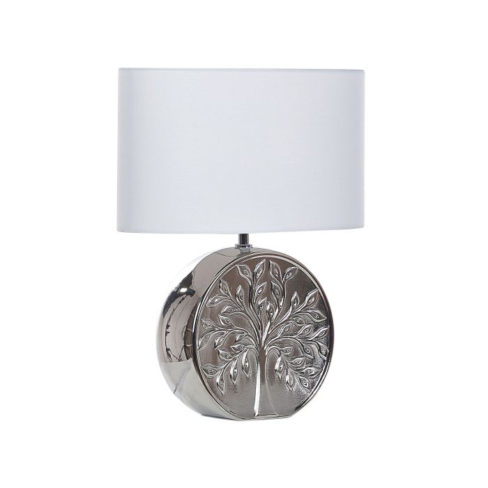 Ceramic Table Lamp Silver KHERLEN
