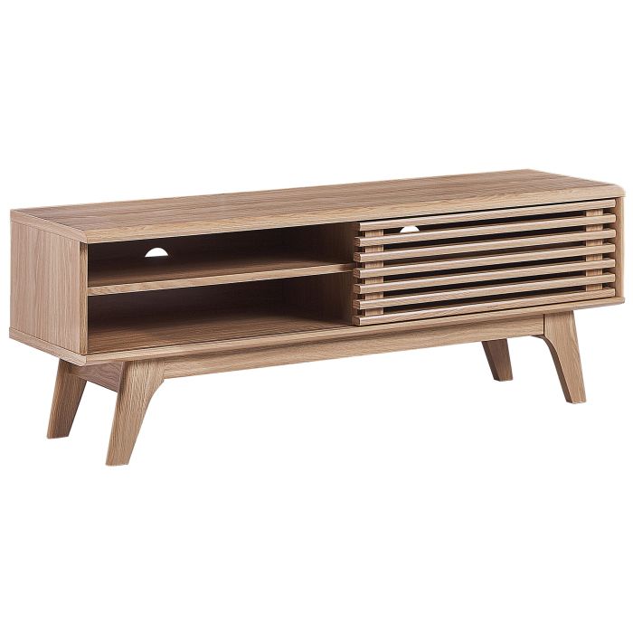 TV Stand Light Wood TOLEDO