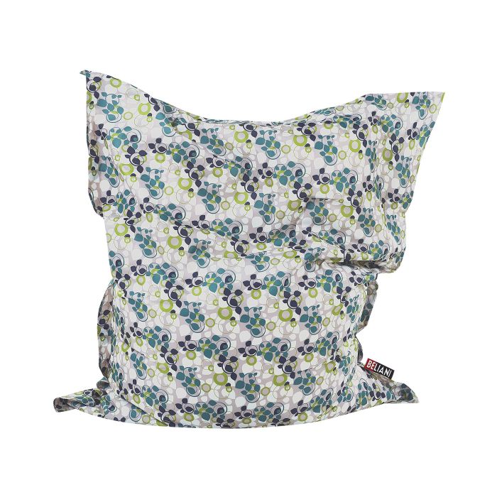Large Bean Bag 140 x 180 cm Leaf Pattern FUZZY