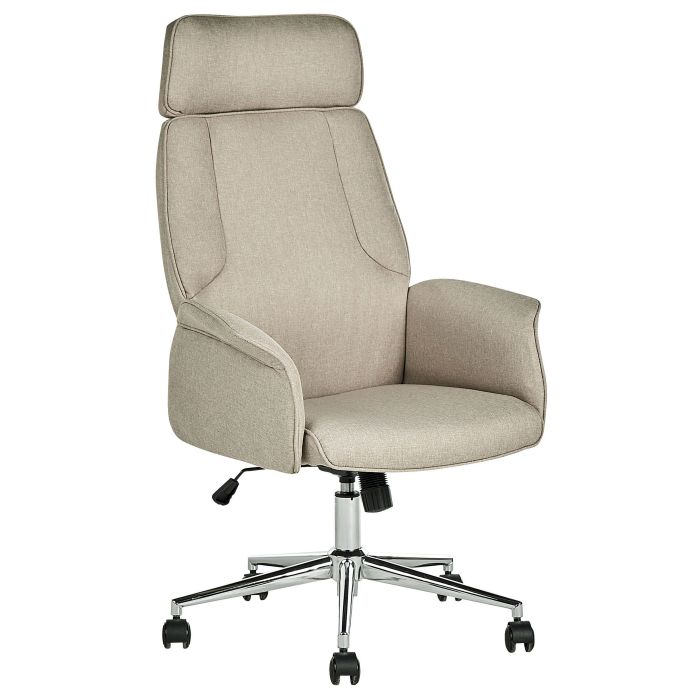 Swivel Office Chair Beige PILOT