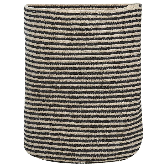 Cotton Basket Beige and Black YERKOY