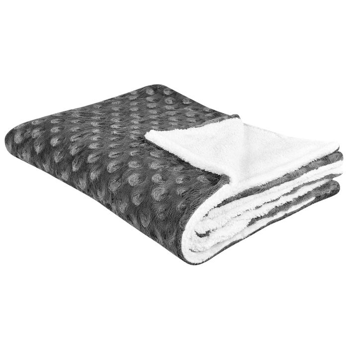 Bedspread 150 x 200 cm Grey KANDILLI