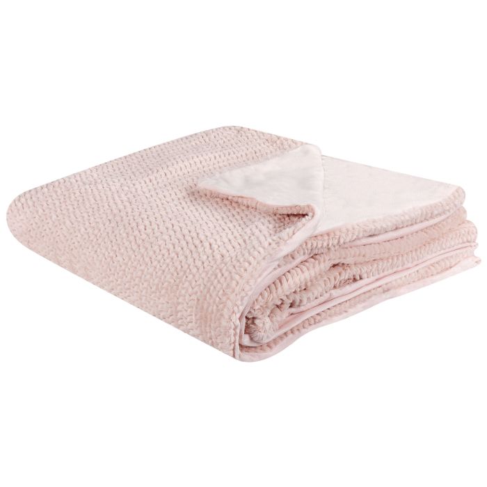 Blanket 200 x 220 cm Pink BJAS