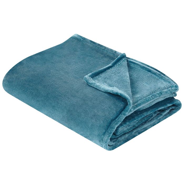 Blanket 150 x 200 cm Blue BAYBURT