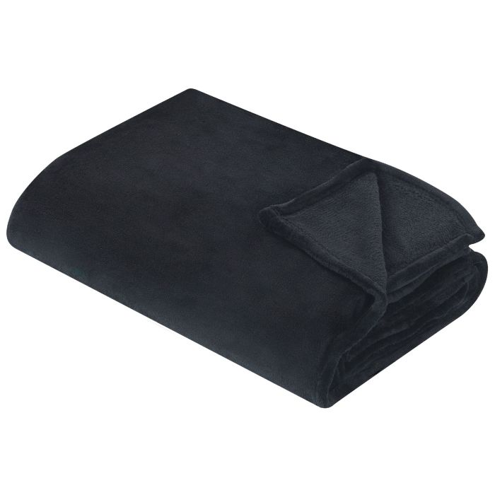 Blanket 150 x 200 cm Black BAYBURT