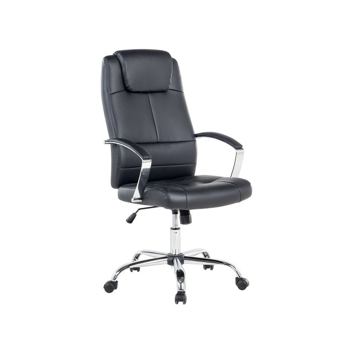 Executive Chair Faux Leather Black WINNER