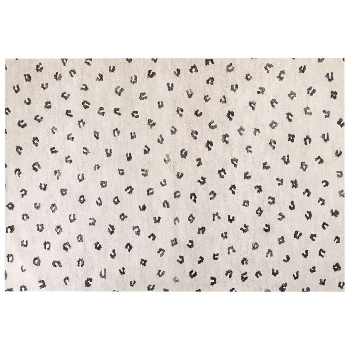 Cotton Area Rug 160x230cm Beige