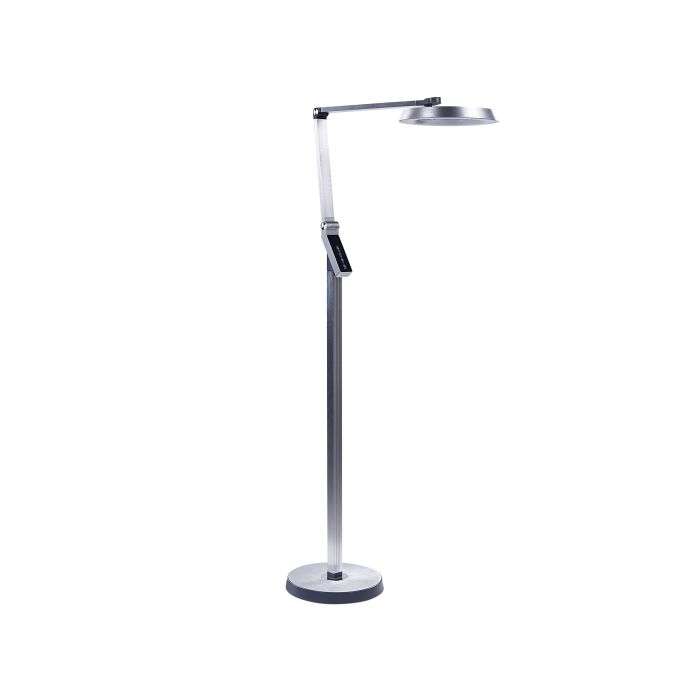 LED Floor Lamp Silver CARINA