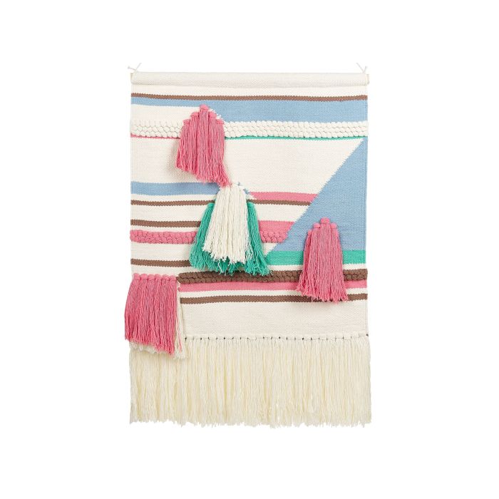 Cotton Macramé Wall Hanging Multicolour MOOLA