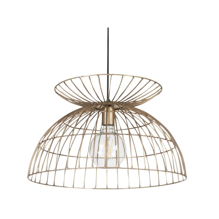 Metal Pendant Lamp Brass MAHANADI