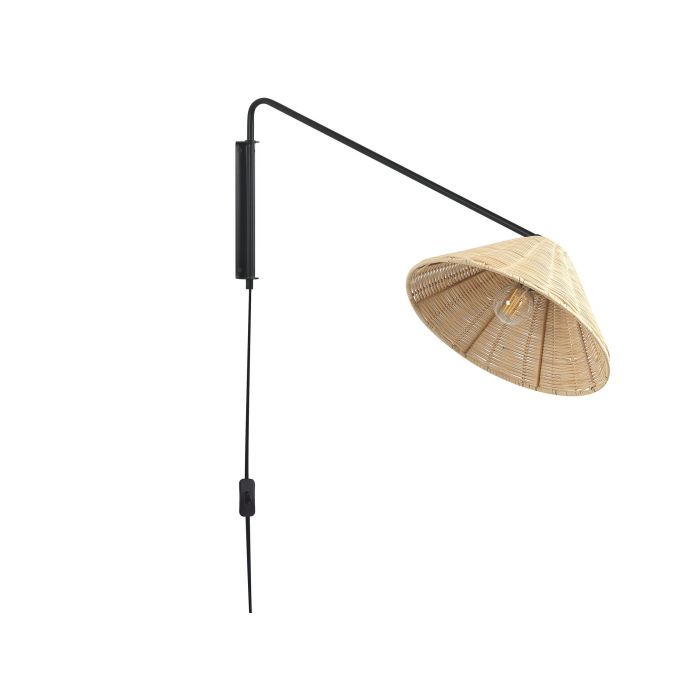 Rattan Wall Lamp Natural PALENA