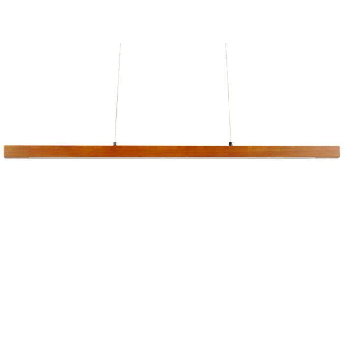 Wooden LED Pendant Lamp with Dimmer Dark STEWARTS