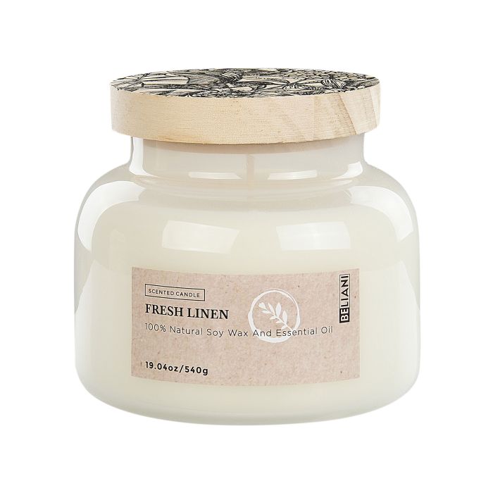 Soy Wax Scented Candle Fresh Linen