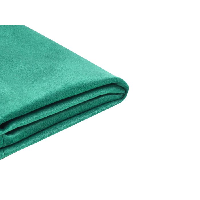 Velvet EU Single Size Bed Frame Cover Dark Green for Bed FITOU