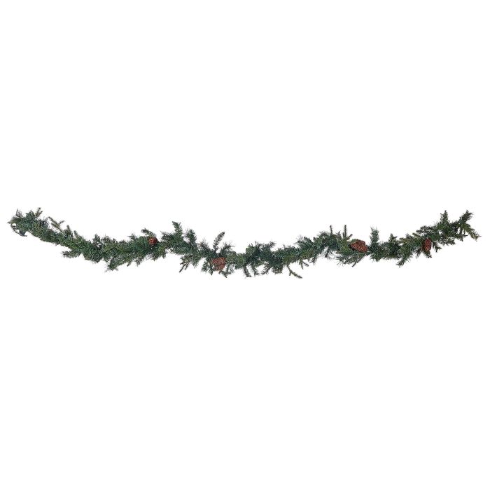 Pre-Lit Christmas Garland 270cm Green