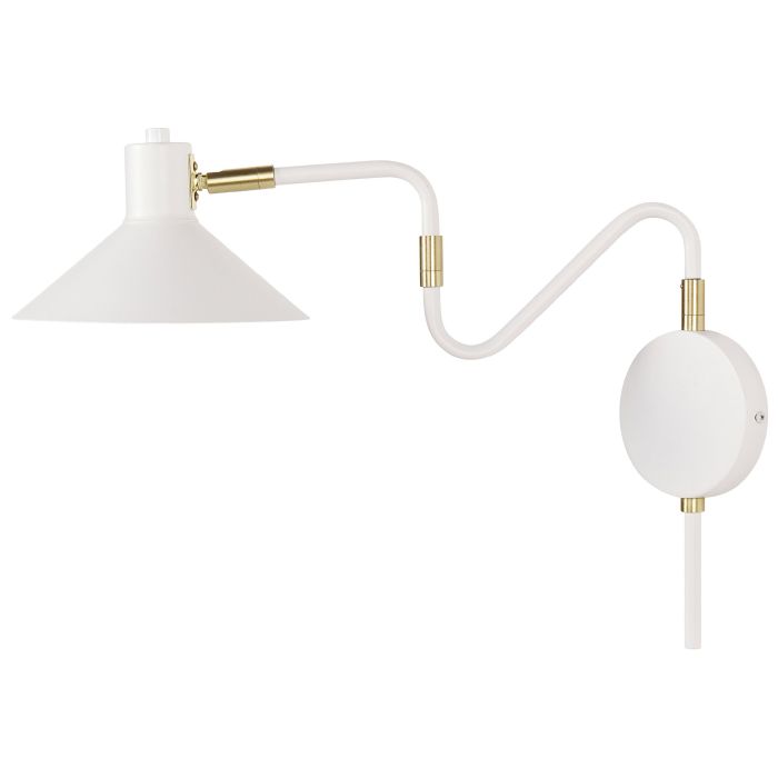 Metal Wall Lamp White BALIEM