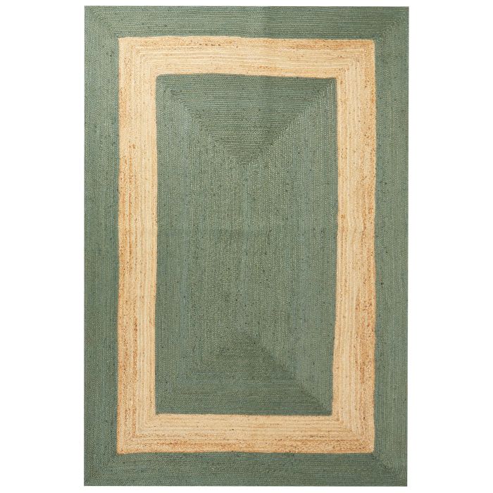 Jute Area Rug 200x300cm Green