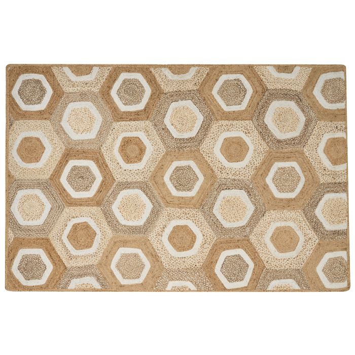 Jute Area Rug 200x300cm Beige