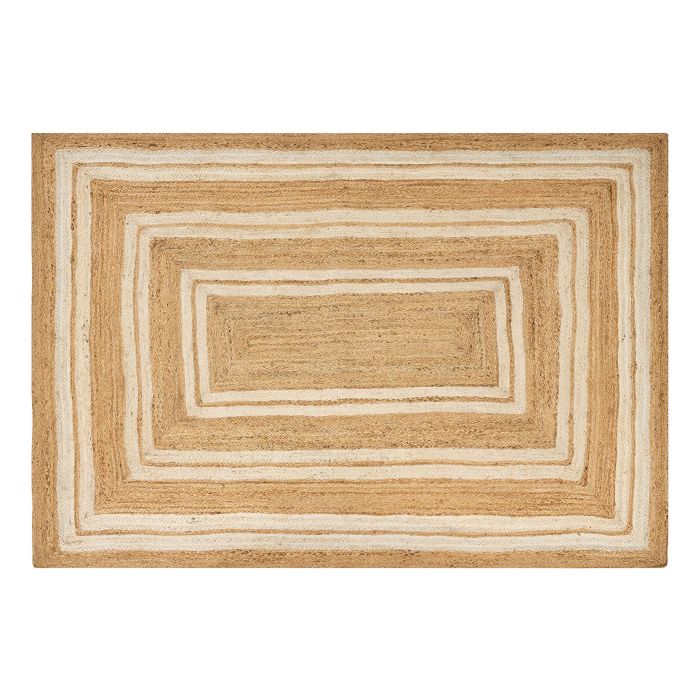 Jute Area Rug 160x230cm Beige