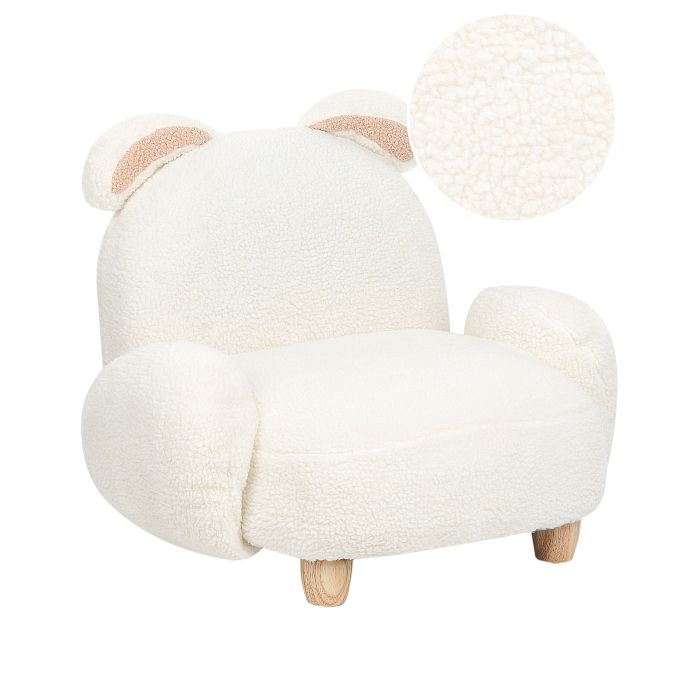 Teddy Kids Armchair Rabbit White KANNA