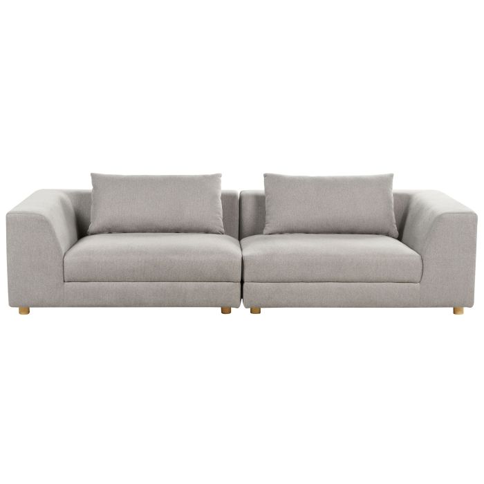 3 Seater Sofa Light Grey LERMON