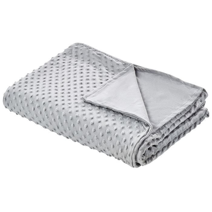 Weighted Blanket Cover 135 x 200 cm Grey CALLISTO