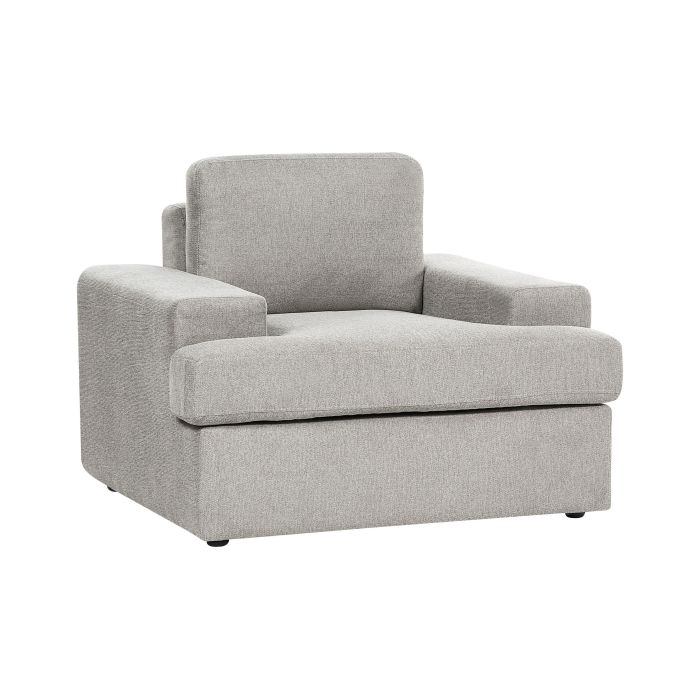 Fabric Armchair Light Grey ALLA