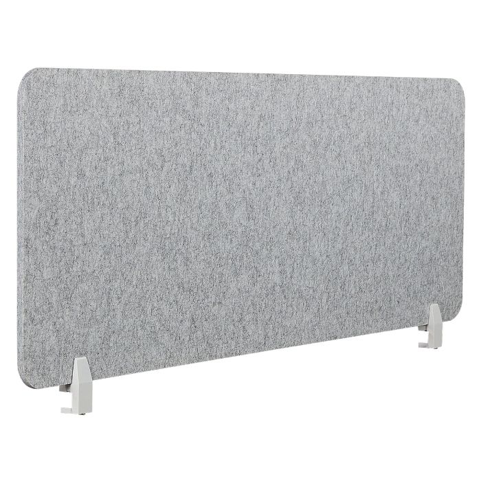 Desk Screen 160 x 50 cm Grey SPLIT