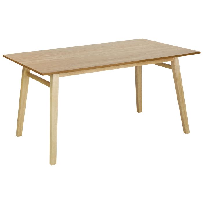 Dining Table 150 x 90 cm Light Wood VARLEY