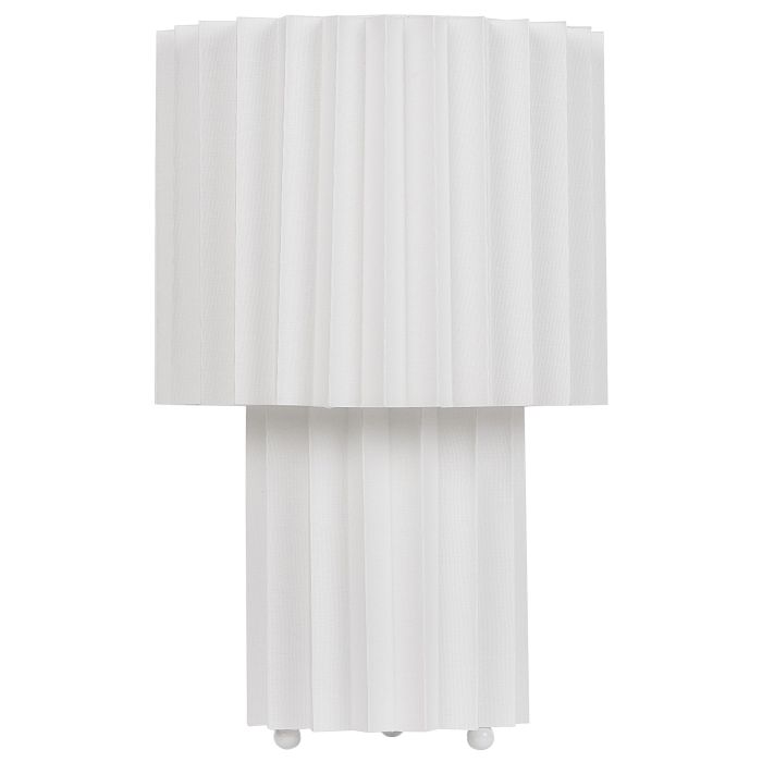 Linen Table Lamp White ALFEIOS