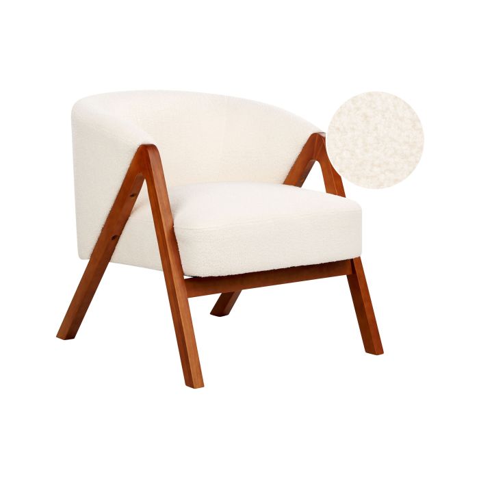 Boucle Armchair Off-White SKEI