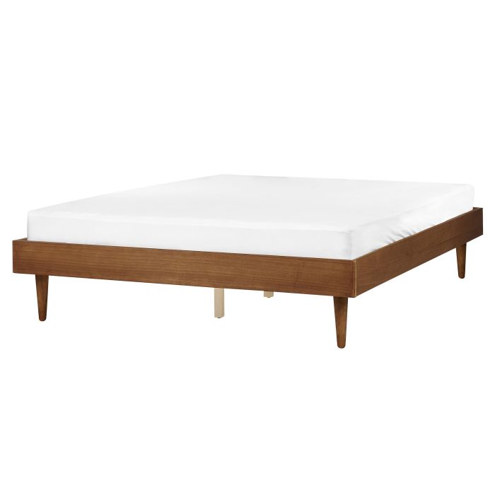 Wooden EU King Size Bed Light TOUCY
