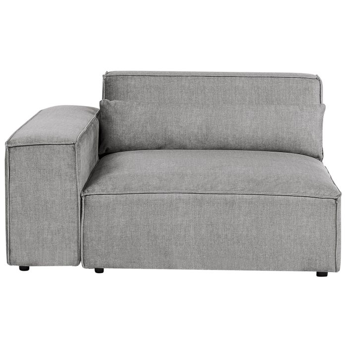 Right Hand Fabric Seat Section Grey HELLNAR