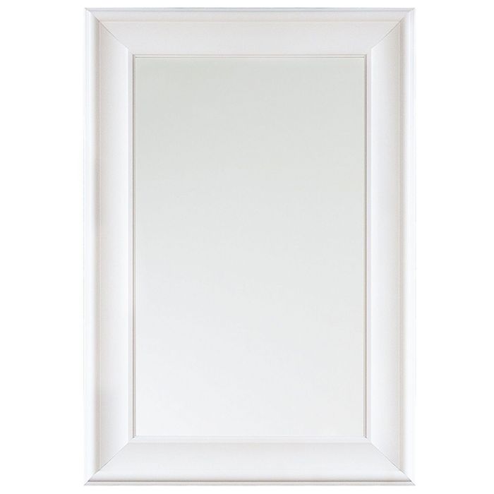 Wall Mirror 61x91cm White
