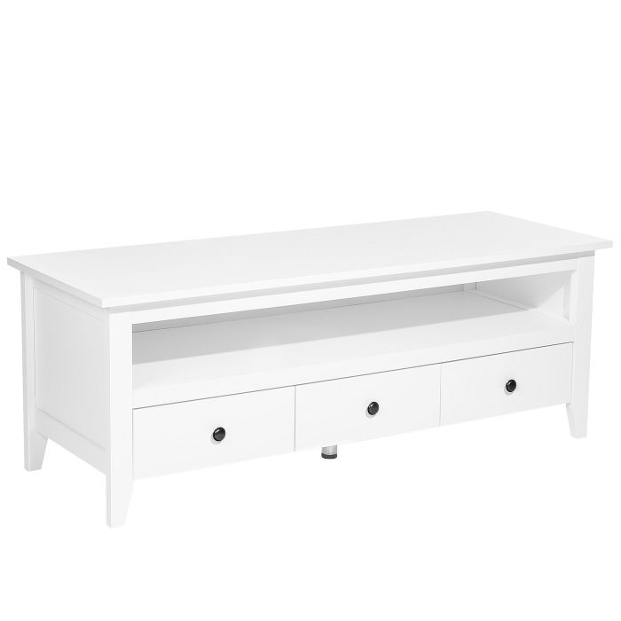 TV Stand White BERKELEY