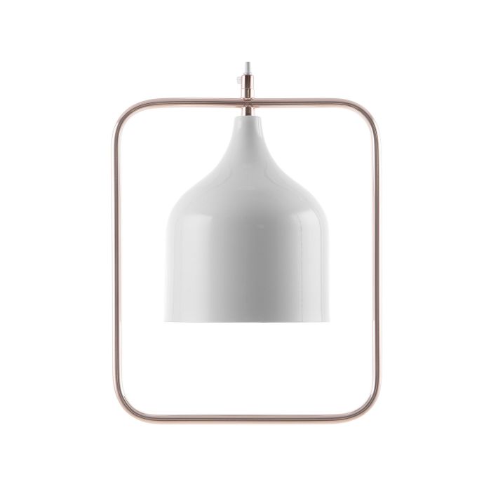 Metal Pendant Lamp White MAVONE