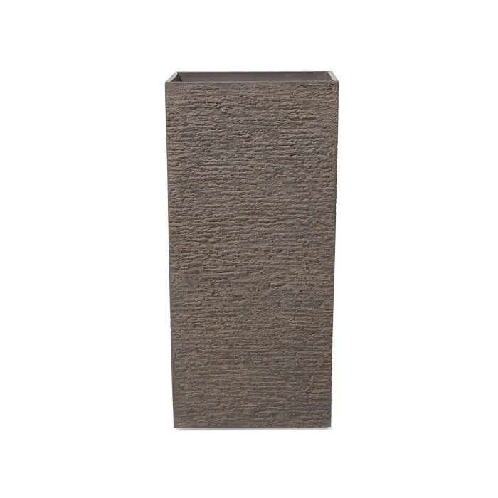 Plant Pot 40 x 40 x 81 cm Brown GAZA