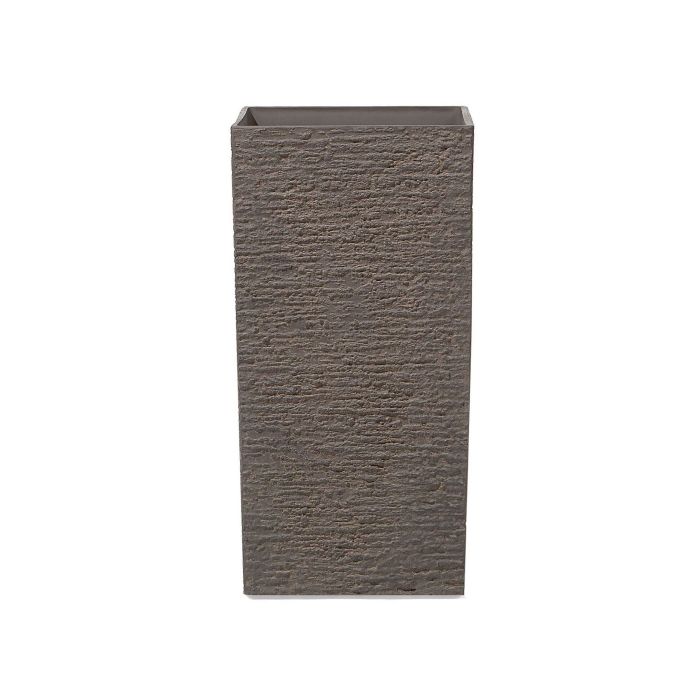 Plant Pot 35 x 35 x 70 cm Brown GAZA
