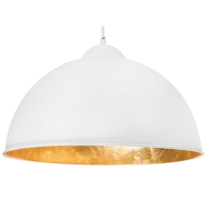 Metal Pendant Lamp White CETINA