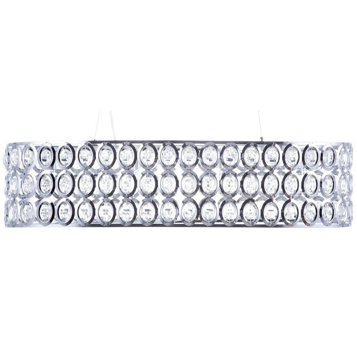 Crystal Oval Pendant Lamp TENNA
