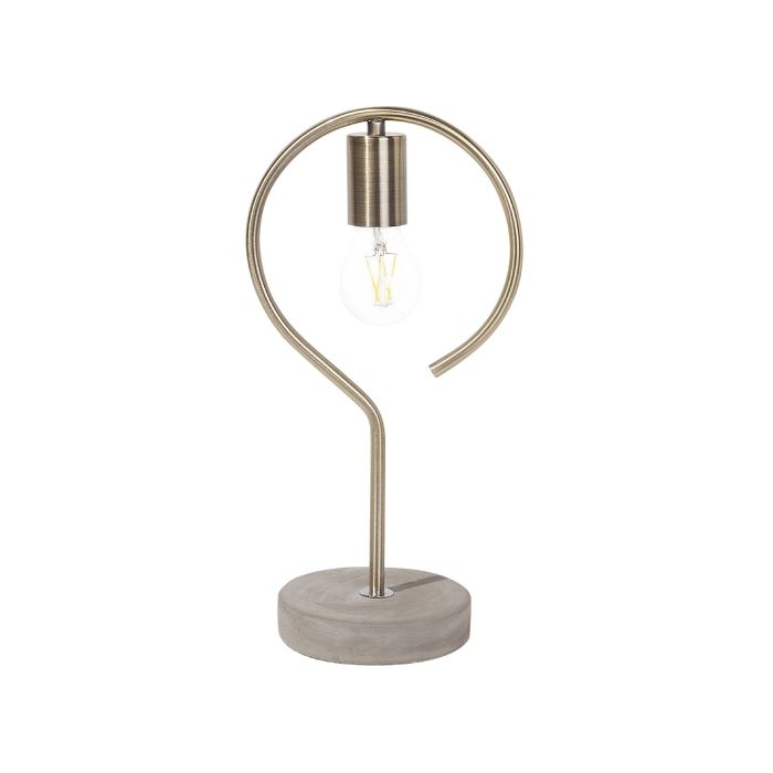 Metal Table Lamp Brass JUCAR