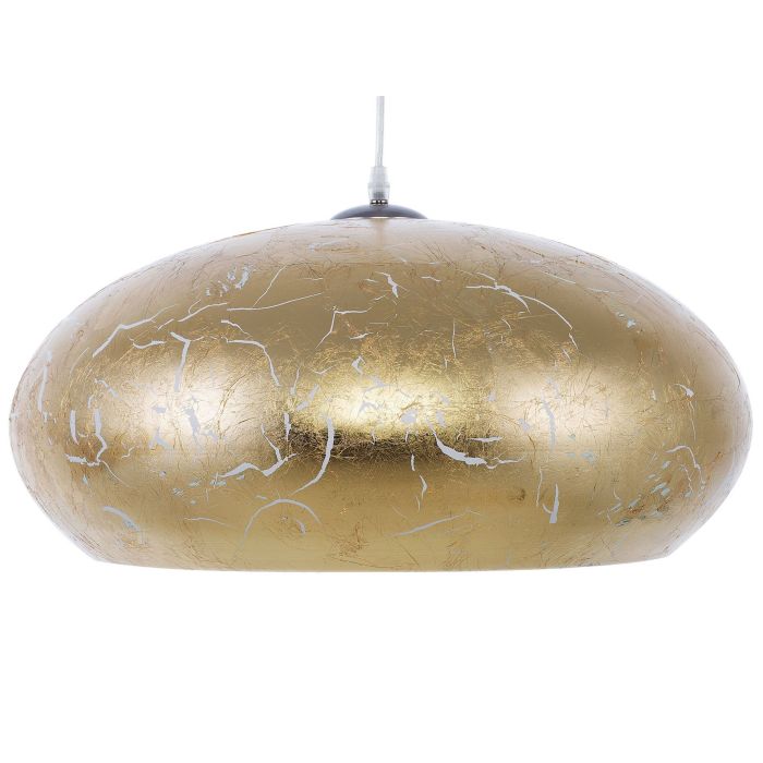 Metal Pendant Lamp Gold LIMNATIS